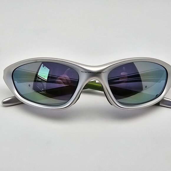 Oakley 04-289 XX FMJ 5.56 Frame Emerald Iridium Lens Sunglasses w/ Case RARE - Picture 11 of 15